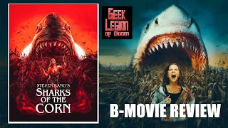 SHARKS OF THE CORN ( 2021 Shannon Stockin ) Jaws Spoof B-Movie Review