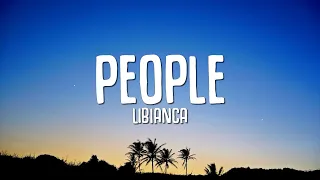 Libianca - People (Lyrics) Sped up