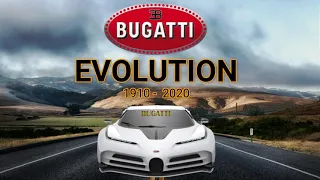 Bugatti Evolution 1910 to 2020