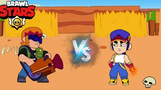 Brawl Stars Animation Fang Vs Buster But Buster dies