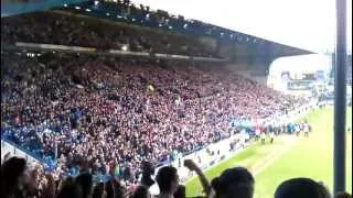 Hillsborough final whistle and celebrations (SWFC 1 - 0 SUFC) 2012