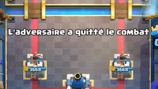 Clash Royale / OBJECTIF : FAIRE QUITTER NOS ADVERSAIRES EN LIVE