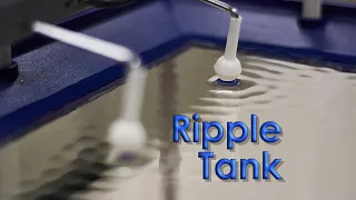 Ripple Tank, showing superposition, constructive and destructive interference.