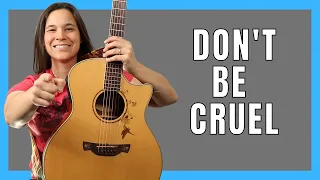 Learn FUN Bass Lines with this Don't Be Cruel Guitar Lesson