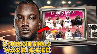 KWAME BROWN EXPOSES RIGGED & SCRIPTED CAREER OF LEBRON JAMES “8 STRAIGHT FINALS SCRIPTED & BANKABLE”