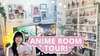Anime Room Tour! 🌿 Figures, Manga, Aesthetic Decor & Art Prints