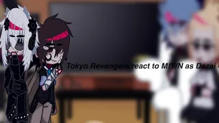 Tokyo Revengers react to M!Y/N as Dazai Osamu | Gc x Tokyo Revengers | Lazy | As short as Chuuya 💀|