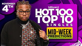 MID-WEEK PREDICTIONS | Billboard Hot 100, Top 10 Singles | November 4th, 2023
