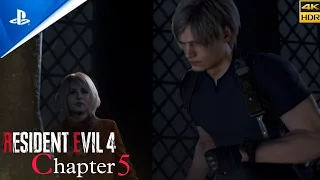 Resident Evil 4 Remake (PS5) 4K 60FPS HDR + Ray tracing Gameplay - (Chapter 5)