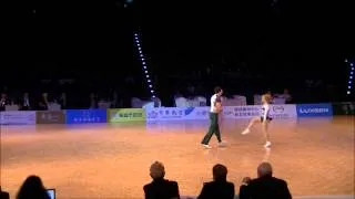 Ekaterina TIKHONOVA und Ivan KLIMOV WDSG Kaohsiung 2013 R´n´R Vorrunde Akrobatik