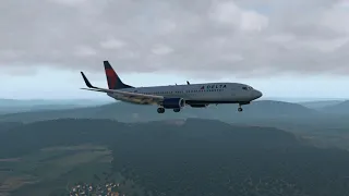 Xplane 11 LOWW-LJLJ Approach