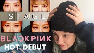 BLACKPINK - 160814 인기가요(Inkigayo)  휘파람(Whistle) + 붐바야(Boombayah) | STAGE Reaction (Spanish)