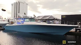 2020 HCB 65 Estrella Center Console Walkaround Tour - 2020 Fort Lauderdale Boat Show