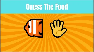 Guess the Food by Emoji! | Food and Drink Emoji Quiz 🍕🍔🥤