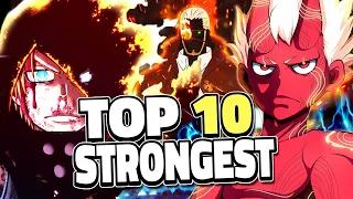 Top 10 STRONGEST Fire Force Characters