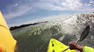 Soul Waterman 303 surfing a wave