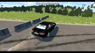 Тест драйв Audi A8 в BeamNG Drive #5