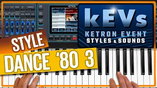 Ketron Event - New Style DANCE  '80  3  - kEVs