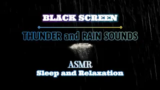 ⛈️ 3 hours Relaxing Rain and Thunder Sound for Sleep, Insomnia and Study.