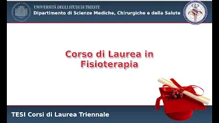 Sessione di Tesi di Laurea in Fisioterapia 15/04/2021