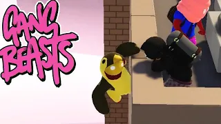 GANG BEASTS  - I Can't Fly!!! I'ma Penguin!!! [Melee] - Xbox One Gameplay