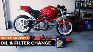 Ducati Monster S2R 800/1000 Oil Change Guide & Walkthrough! DIY Guide!