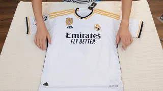 Minejerseys.cn | Real Madrid 2023/24 Home Player Version Jersey | Unboxing Review | 4K HQ