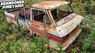 Exploring an ABANDONED JUNKYARD