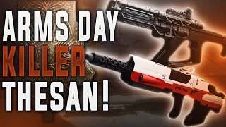 Destiny Arms Day! PvP God Roll Thesan FR4 Fusion Rifle & Near Max Stability DIS-43!