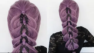 Intricate Pull through braid