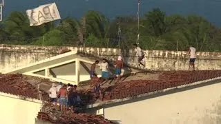 Gang leaders removed from Brazil riot prison