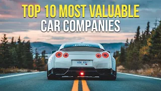 Top 10 Most Valuable Car Companies | Richest Car Companies.