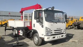 Truck crane, customized production of 3-20 tons, chassis and color can be customized