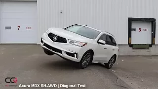 SH-AWD Diagonal TEST: Acura MDX | Can it climb?