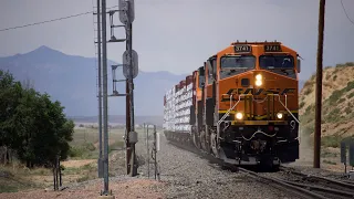 BNSF #3741 Leads the Q-SPOALT With SD60M-3