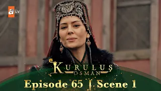 Kurulus Osman Urdu | Season 4 Episode 65 Scene 1 I Malhun Khatoon ki khushi!