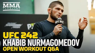 UFC 242: Khabib Nurmagomedov Would Only Fight GSP at Lightweight - MMA Fighting