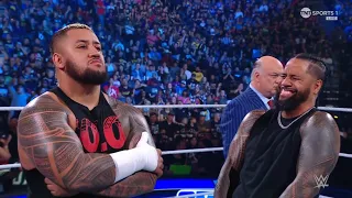 Jimmy Uso & Sikoa explican porque atacaron a John Cena & Styles  - WWE SmackDown Español: 29/09/2023