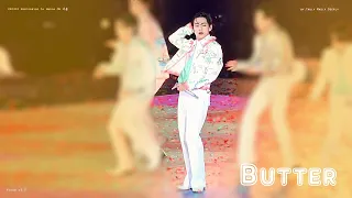 220312 BTS Permission to dance IN SEOUL 서울 -  Butter focus of 방탄소년단 뷔 태형 FANCAM