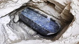 What Happened To The Massive Black 30 Ton Sarcophagus That Was Discovered In Alexandria Egypt?