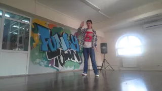Almaty Street dance (Popping practice) Yagfunky