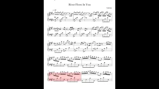 River Flows in You (Yiruma)  Backing track in F#minor