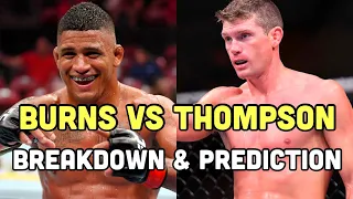 UFC 264 Prediction: Stephen Wonderboy Thompson vs Gilbert Burns