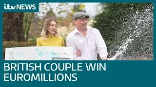 Euromillions winner: 'I was a shaking, gibbering wreck' | ITV News