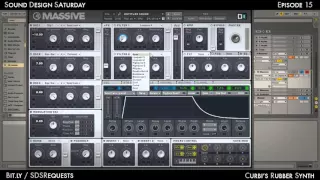 Sound Design Saturday 15 - "Rubber" Lead Synth (Curbi)