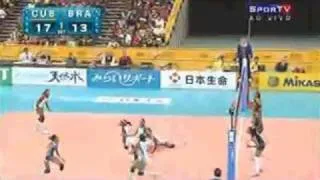 1 SET BRASIL 3X1 CUBA WORLD CHAMPIONSHIP 2010