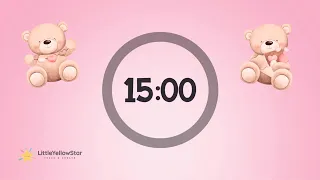 15 Minutes Valentine Countdown Timer For Kids With Music | Classroom Valentine's Countdown Timer