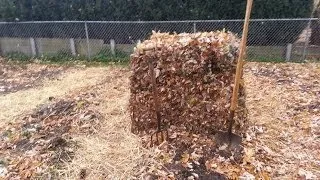 DIY Compost Bin - The Wisconsin Vegetable Gardener Straight to the Point