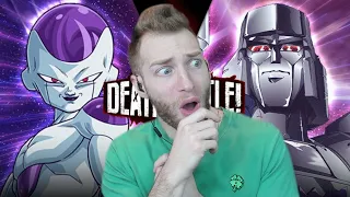 WHY CAN HE DO THAT?!?! Reacting to "Frieza vs Megatron Death Battle"