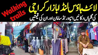 Light House Karachi Lunda Bazar Walking tales Imported Saman at M A Jinnah Road @focus with fahim